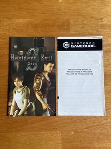 Resident Evil Zero Manual Only Nintendo GameCube (No Game / No Case) - Picture 1 of 10