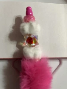 Fuzzy Perlen Kugelschreiber - schwarze Tinte - Bild 1 von 8