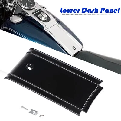 For Harley 84-99 Softail Heritage FXST FXSTB Fat Boy Tank Panel Dash Extension - Image 1 of 4