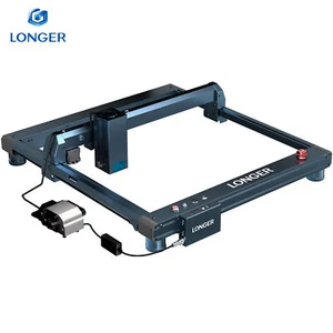 LONGER B1 24W Laser Engraver Cutter with Air-Assist Kit Wifi & USB connect T0I7 - Picture 1 of 12