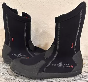 Stivali donna B9 AQUA LUNG 5MM Super Zip Ergo neri taglia 6 subacquei usati in ottime condizioni - Foto 1 di 11