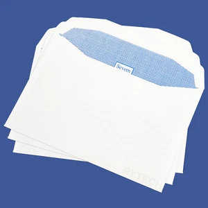 500 X Plain White C6 Peel & Seal Envelopes 80GSM 114 x 162mm A6 Invitation - Picture 1 of 4
