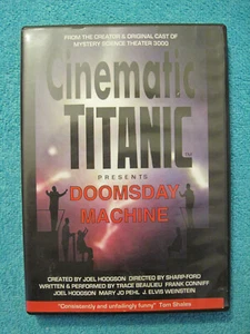 DOOMSDAY MACHINE Cinematic Titanic #2 used DVD Joel Hodgson MST3K comedy/horror - Picture 1 of 3
