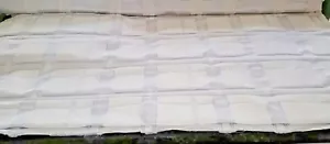 Rebecca Atwood Gray and white plaid heavy upholstery/drapery fabric NEW RARE! - Picture 1 of 8