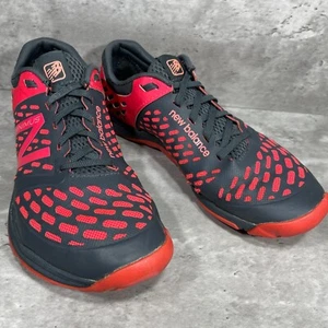 NB Minimus Lace Up Red And Black Sneakers Vibram Sole Women's Size 9 - Picture 1 of 15