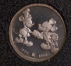 1987 Rarities Mint Mickey 60 Years With You  1/10Oz Silver Round Item#P17457