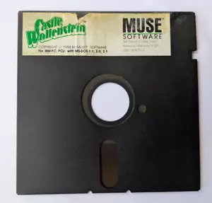 "Castle Wolfenstein" by Muse Software - 1984 PC Game for IBM MS-DOS - Picture 1 of 2