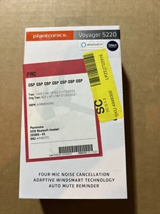 Plantronics Voyager 5200 In Ear Canal Headsets - Photo 1 sur 3