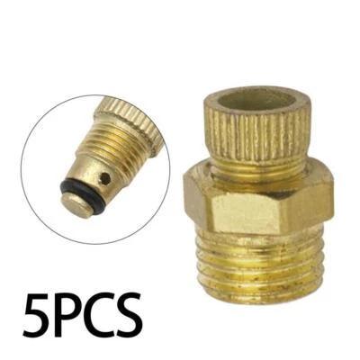 5Pcs Air Compressor Drain Valves Sturdy Air Compressor Tank Water Drain Plug - image 1 of 4
