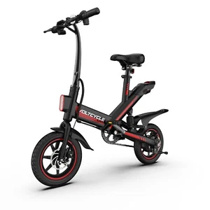 VoltCycle Electric Bike Adults 350W Motor 14 inch E Bike 18.6mph Folding Ebike - Picture 1 of 14