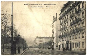 CPA - 69 - LYON - HOTEL de L'UNIVERS et de L'AUTOMOBILISME -Face Gare Perrache. - Bild 1 von 1
