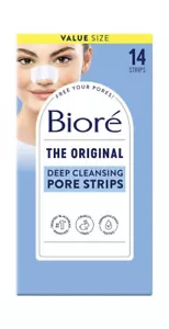 2X Biore Original Reinigung Mitesser Entferner Porenstreifen 14 ct - Bild 1 von 4