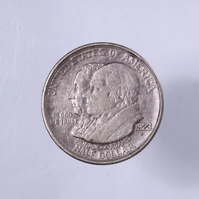 Raw 1923-S Monroe Adams 50C Commemorative Silver Half Dollar - Image 1 of 2