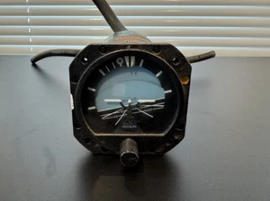 EDO-AIRE 5000 ATTITUDE GYRO INDICATOR P/N 52C73 MITCHELL Airplane Instruments - Picture 1 of 6