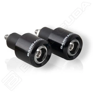 BARRACUDA CONTRAPPESI BILANCIERI ERGAL ANODIZZATO NERO per KAWASAKI Z 300 - Foto 1 di 1