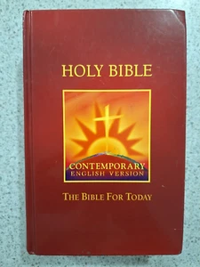 SANTA BIBLIA La Biblia para Hoy Versión Contemporánea en Inglés Libro de Tapa Dura - Imagen 1 de 8