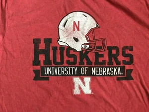 University of Nebraska Huskers T Shirt New Free Shipping - Picture 1 of 3