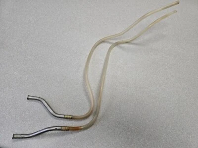 NICE PAIR USED ORIGINAL PORSCHE 914 914-6 BRAKE MASTER CYLINDER INTAKE TUBES #1 — 第 1/4 张图片