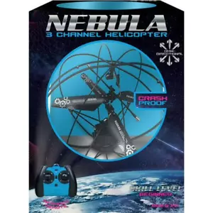 Nebula 3-Channel Crash Proof Helicopter Sphere with Remote for Kids - Picture 1 of 3