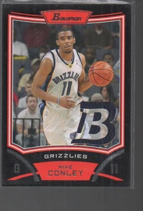 MIKE CONLEY 2008-09 BOWMAN RELIC JERSEY CARD #BR-MC - Picture 1 of 1
