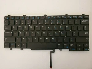 Teclado base retroiluminado Dell Latitude 13 7350 nuevo 1PM8M EE. UU. - Imagen 1 de 5