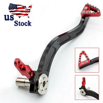 Palanca de pie de pedal de freno trasero CNC para Honda CRF230F CRF150F 2003-2007 2008 2009 EE. UU. Foto 1 de 4