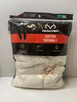 Realtree Men's Cotton Thermal bottom SIZE XL 40”-42” NEW - Image 1 of 4