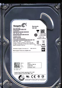 SEAGATE 500GB ST500DM002 1BD142-501 SN S2A 100535704 DONOR DRIVE - Picture 1 of 2
