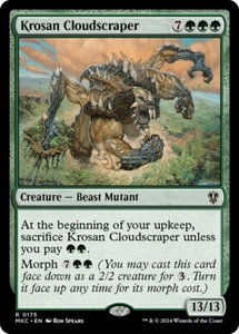 Magic The Gathering Krosan Cloudscraper - Murders at Karlov Manor Commander #175 - Imagen 1 de 1