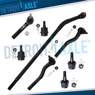 Kit de suspensión de rótula de varilla de amarre exterior interior delantero para Jeep Wrangler 2007-2017 Foto 1 de 4