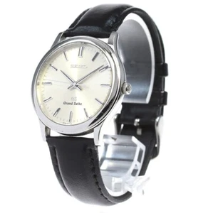 SEIKO Grand Seiko GS Analog Men's Watch Wristwatch 8J55-0A10 Quartz Japan Silver - Picture 1 of 6