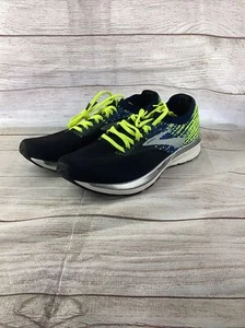 Brooks Ricochet Knit DNA Amp Black & Blue Running Shoes Sz 10 NEW 1102931D004 - Picture 1 of 3