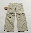 Reima Unisex UPF 50+ Hiking Pants with Zip-Off Legs EJ2 Soft Hemp Size 5Y NWT 