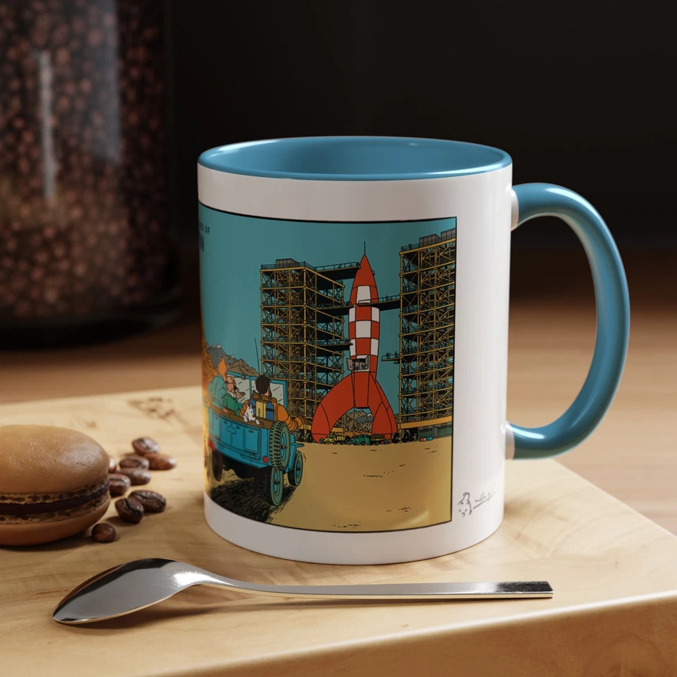 Tin-tin: Destination Moon 11oz mug — 第 1/1 张图片