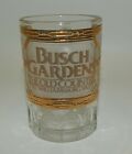 Busch Gardens Williamsburg Virginia Culver 22k Gold Accent Souvenir Shot Glass