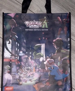 Pokemon Legends Z-A Tote Bag GameStop Exclusive Promo New Pre Release - Picture 1 of 3