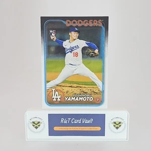 2024 Topps Series 2 Yoshinobu Yamamoto Companion Card #COTB2-16 RC - LA Dodgers - Bild 1 von 2