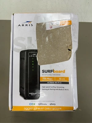 Arris SURFboard SBG10 - - wireless router - - cable mdm 2-port switch - 1GbE - W - Image 1 of 3