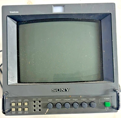 Sony Trinitron PVM-8041Q Trinitron 8" Color Monitor - Image 1 of 4