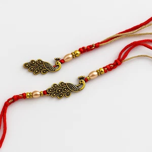 2 sets Bhai Bhabhi Rakhi Bracelet Raksha Raksha Bandhan Wrist Band Dora=4 rakhis - Picture 1 of 2