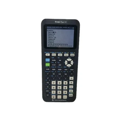 Texas Instruments TI-84 Plus CE Graphing Calculator - Black Not Cover - Image 1 of 4