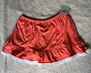 Ruffle Skort Coral Color Size S, M, L, XL, XXL - Picture 1 of 9