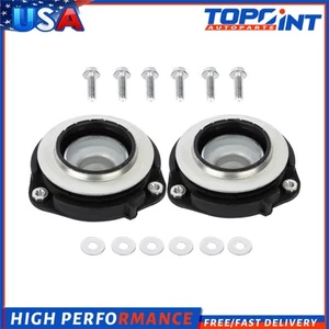 LH & RH Upper Shock & Strut Mounts Set of 2 For Audi A3 Volkswagen Beetle Front - Picture 1 of 6