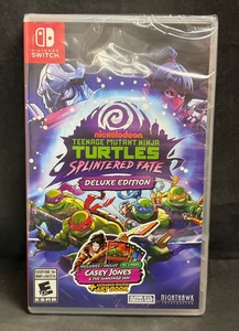 Teenage Mutant Ninja Turtles: Splintered Fate Deluxe Edition (Switch) NEW - Picture 1 of 2