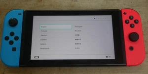 NINTENDO SWITCH HANDHELD - HAC-001 -01 used tested - Picture 1 of 9