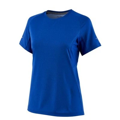 Mizuno Performance NUEVA Camisa Athleisure Para Mujer Manga Corta XXL Azul Real  Foto 1 de 4