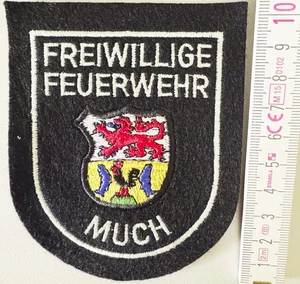 Distintivo patch vigili del fuoco volontari Much Westfalia Germania nuovo - Foto 1 di 1