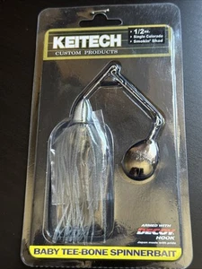 Keitech Baby Tee-Bone Spinnerbait Smokin’ Shad 1/2 oz. JDM - Picture 1 of 5