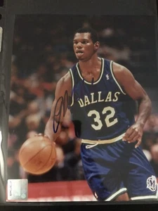 Jamal Mashburn Autographed 8x10 Photo - Picture 1 of 1