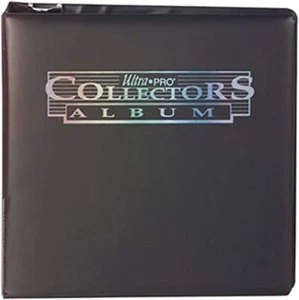 Album carte sportive Ultra Pro 3" nero raccoglitore carte collezionabili contiene 50 pagine - Foto 1 di 2